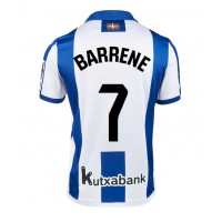 Echipament fotbal Real Sociedad Ander Barrenetxea #7 Tricou Acasa 2024-25 maneca scurta